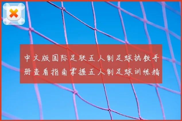 中文版国际足联五人制足球执教手册查看指南掌握五人制足球训练精髓